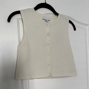 Topshop Cream Vest